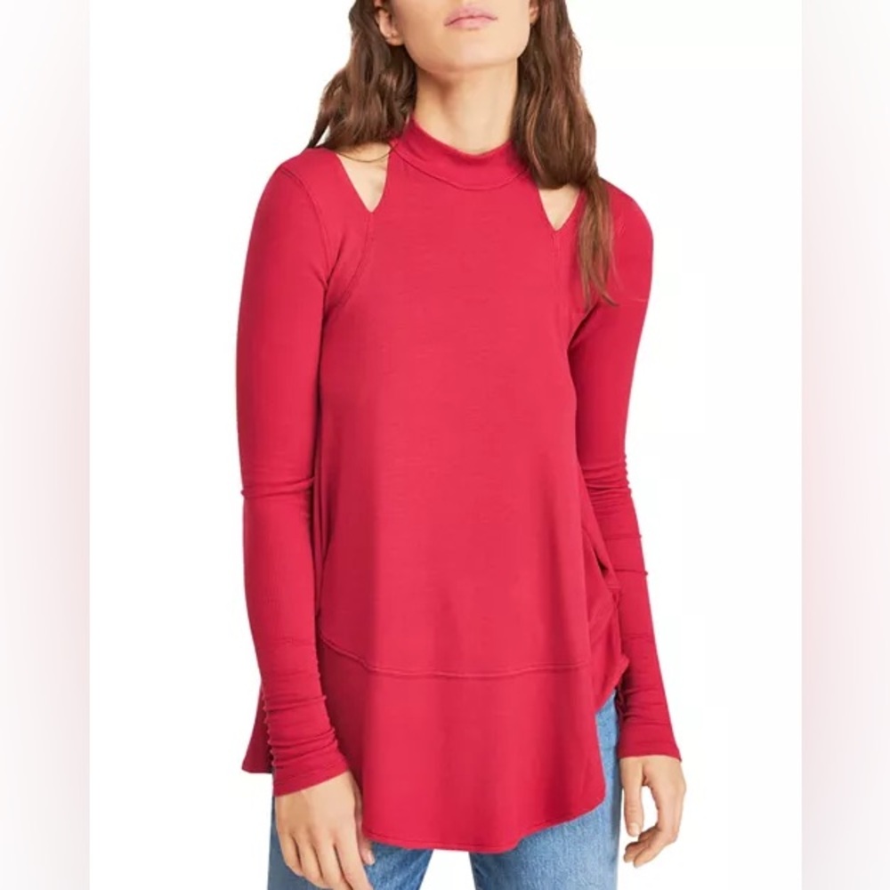 Free People Downtown Girl Tunic-Apple Valley